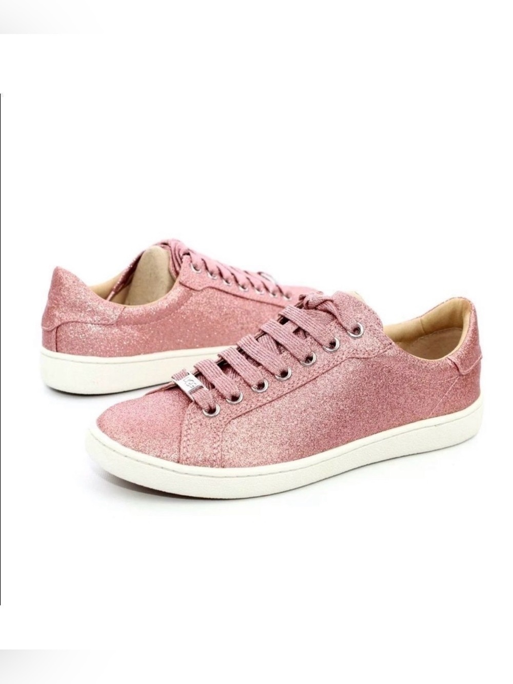 UGG Milo Glitter Pink Sneakers | Women’s 8 | New in Box